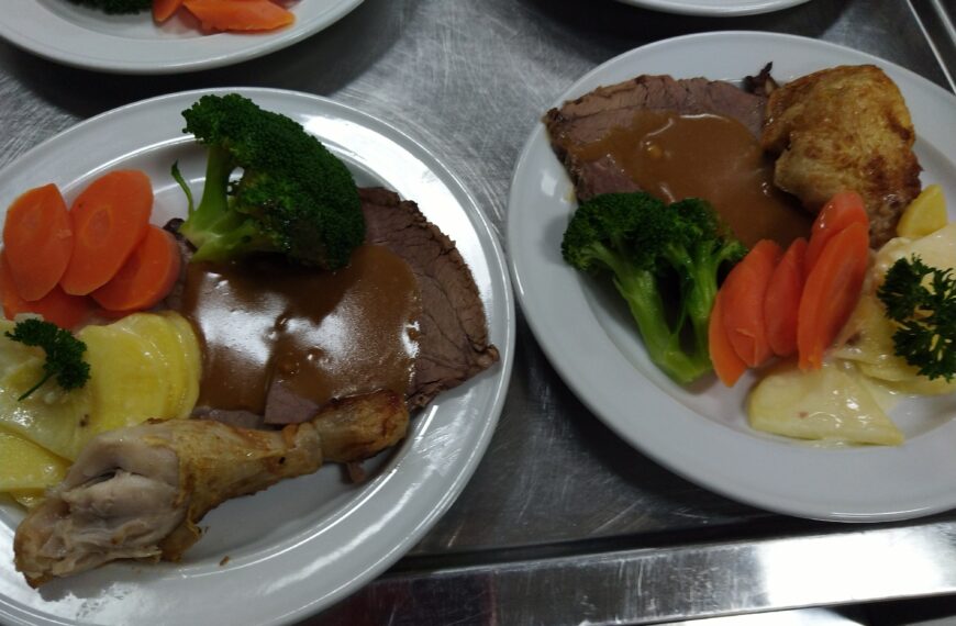 Roast Dinner Sit Down from $46.00 per head